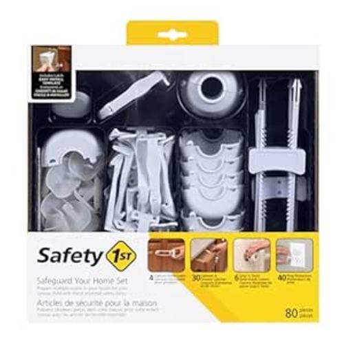 Amazon.com: Safety 1st Home Safeguarding and Childproofing Set (80 Pcs), White : Baby
