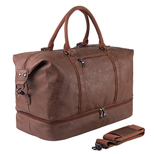 Weekender Overnight Bag Carry On Bag Travel Bag with Shoe Pouch