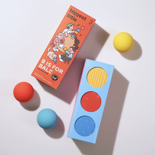 B is for ball® - 3-Ball Set in “Choo Choo” Train Toy Box