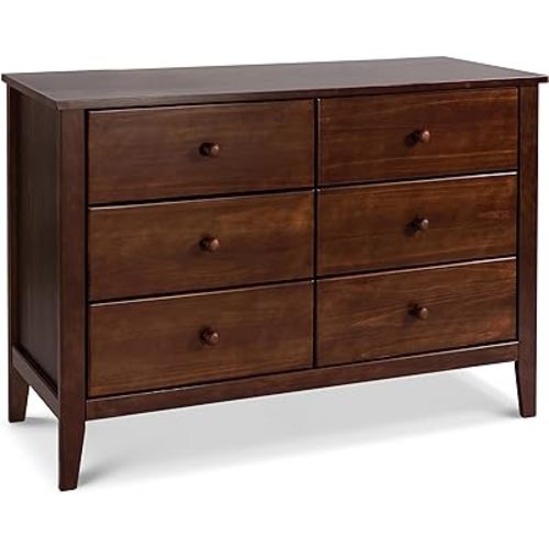 Carter's by Davinci Morgan 6-Drawer Dresser in Espresso