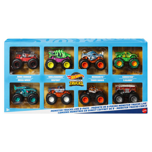 Hot Wheels Monster Trucks Live, 8 pk. - Sam's Club