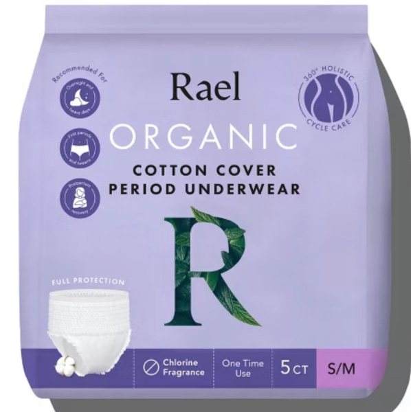 Disposable Period Underwear Made With Organic Cotton