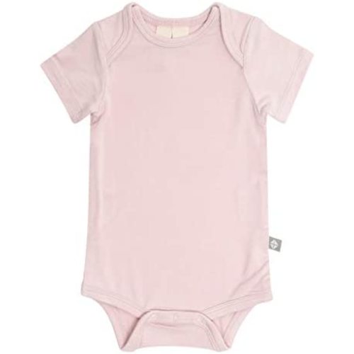 KYTE BABY Short Sleeve Unisex Baby Bodysuits, Rayon Made From Bamboo Material