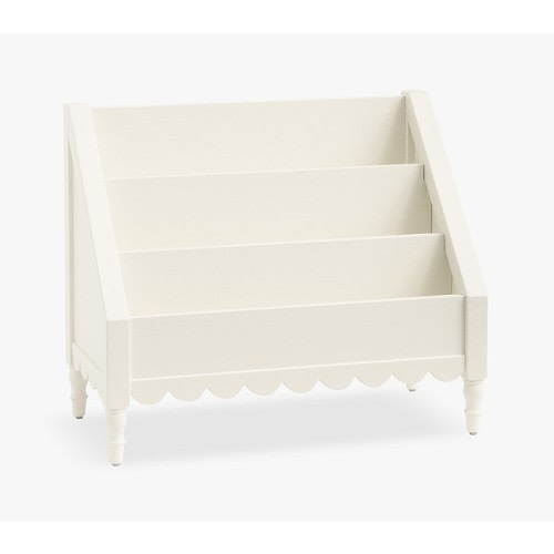 Penny Bookrack (30") French White