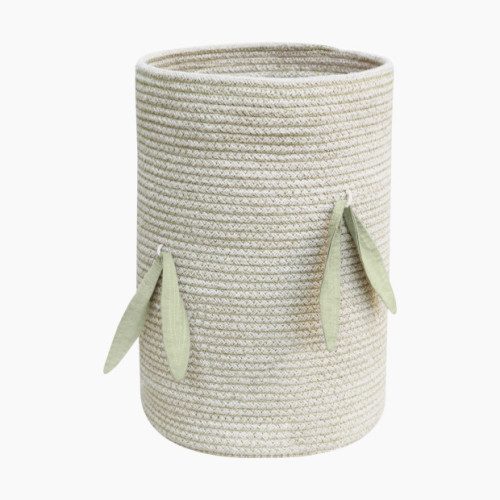 Lorena Canals Bamboo Cane Basket - Olive