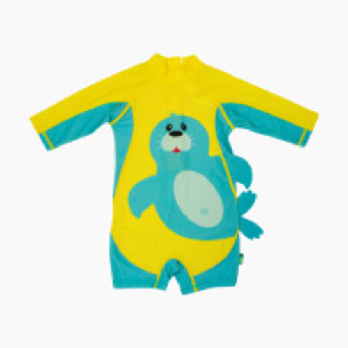 ZOOCCHINI One Piece Surf Suit - Seal, 6-12 M