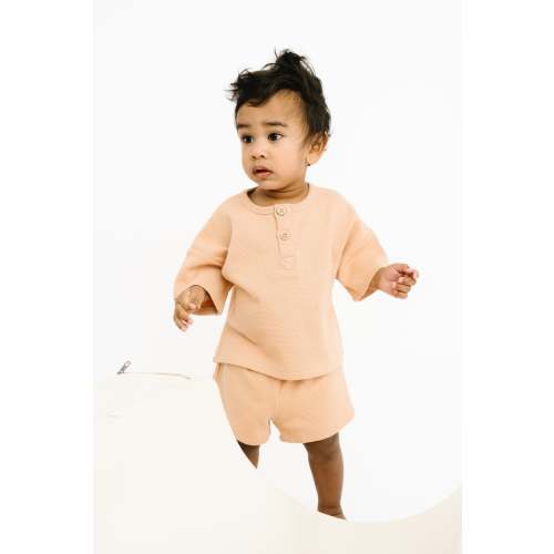 Sand Dune Waffle Slouchy Set