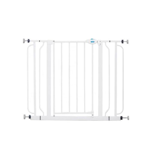 Regalo Wall Safe Extra Wide Walk Through Safety Baby Gate 29"-41.5" - White