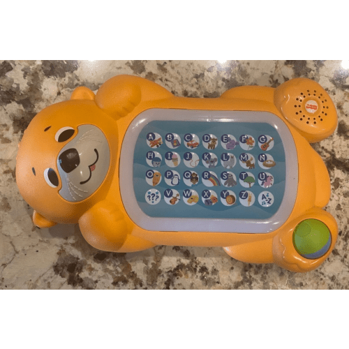 Fisher-Price LINKIMALS A To Z Otter Interactive Toy Works Keyboard