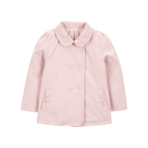 Baby Cotton Woven Jacket - Pink - Carter's | Carter's