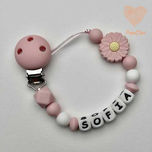Personalised dummy clip,Silicone dummy holder,Pacifier chain