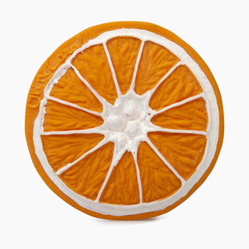 Oli & Carol Fruits & Veggies Chewable Toy - Clementino The Orange