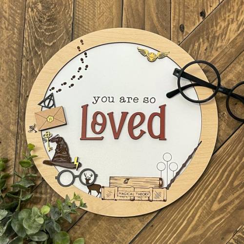 10 Harry Potter Inspired Sign // You Are so Loved // - Etsy