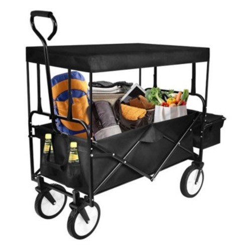 YSSOA Heavy Duty Folding Wagon With Removable Canopy | SCHEELS.com