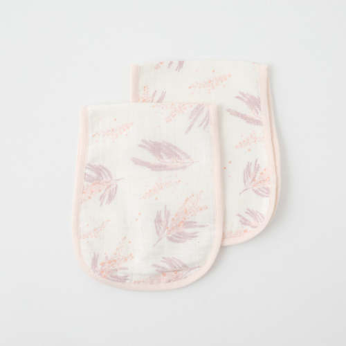 Muhly Grass Burp Cloth (Set of 2) – Zoey