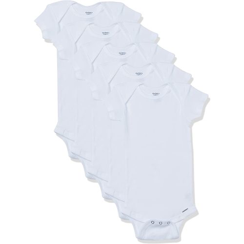 Gerber Unisex Baby 5-Pack Short-Sleeve Onesies