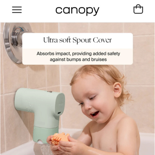Bath Filter for Baby | The Best Bathtub Water Filter - Canopy