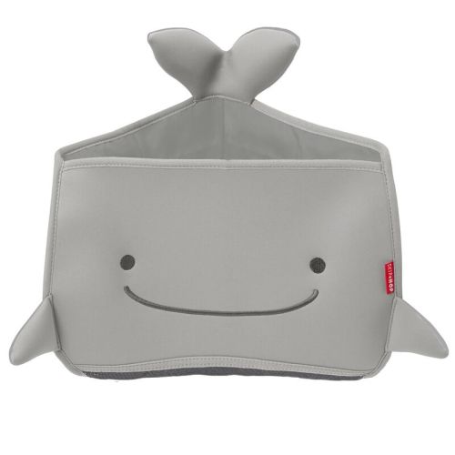 Grey Moby Corner Bath Toy Organizer - Grey | skiphop.com