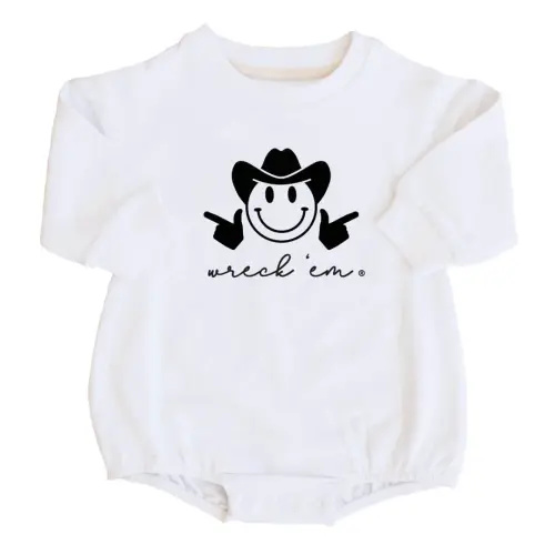 Texas Tech University | TTU Graphic Sweatshirt Bubble Romper