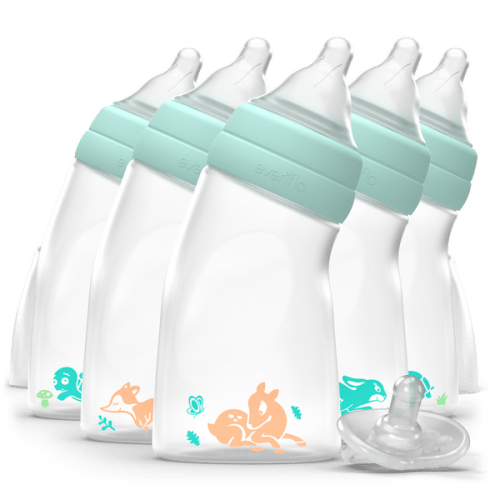 Balance + Bottles - Angled, Woodland Creatures, STANDARD Neck, 5oz