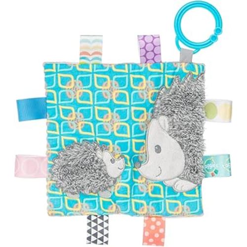 Taggies Crinkle Me Baby Toy, Heather Hedgehog