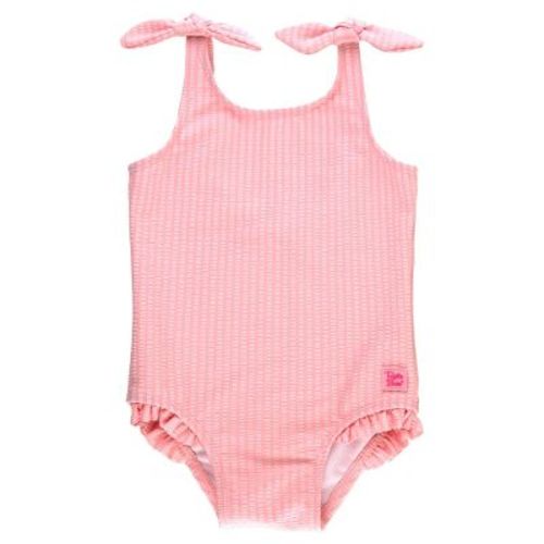 Rufflebutts® | Seersucker Tie Shoulder One Piece