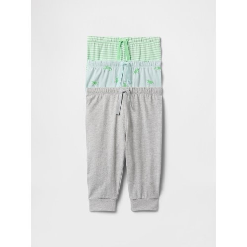 Baby First Favorites Organic Cotton Pull-On Pants (3-Pack)