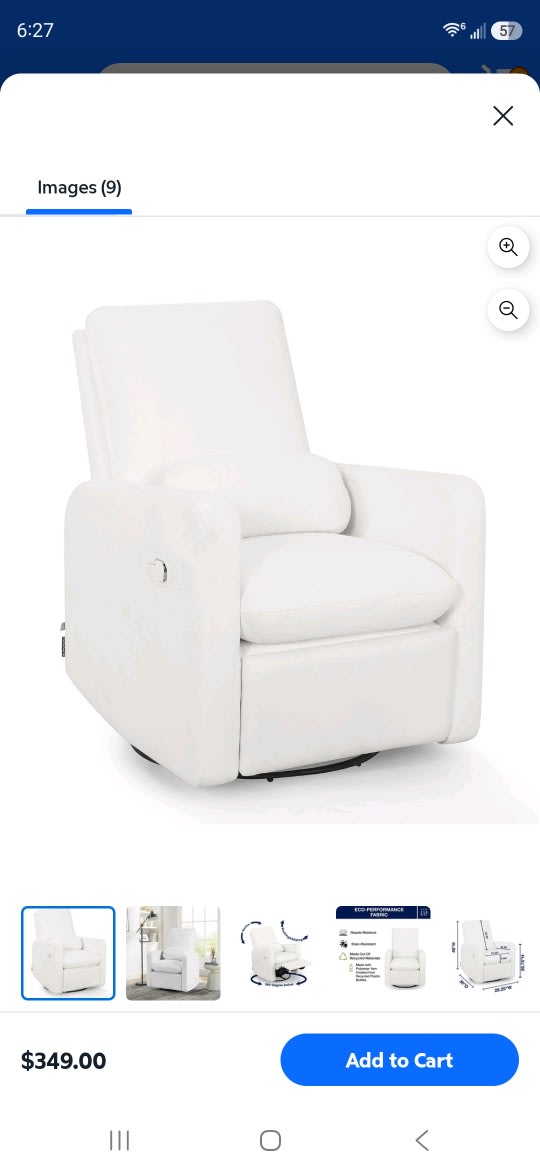 babyGap by Delta Children Cloud Recliner with LiveSmart Evolve, Choose Color - Samsclub.com