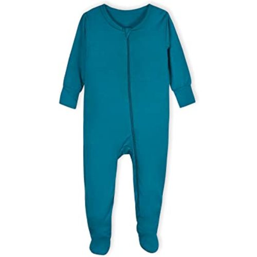 Gerber Unisex Baby Toddler Buttery-Soft Snug Fit Footed Pajamas with Viscose Made with Eucalyptus