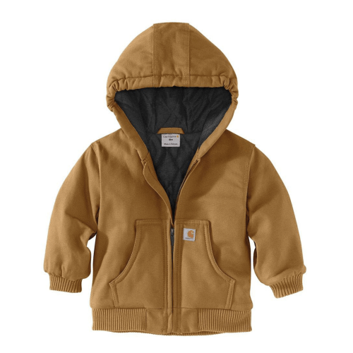 Carhartt Infant Boys' Insulated Hooded Canvas Jacket | Boot Barn
