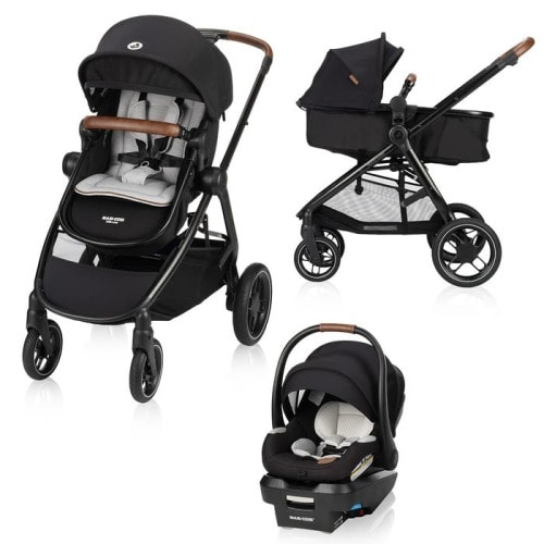 New Generation Zelia Luxe 5-in-1 Modular Travel System - Onyx Sand