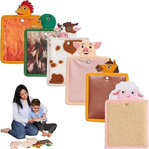 Sensory Mats Texture Children | Sensory Tiles for Kids | Sensory Pads for Autistic Children | Helps with Sensory Seeking Kids | Playful Learning Toys for Toddlers