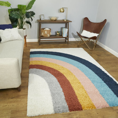 AllModern Olanda Rainbow Shag Area Rug & Reviews | AllModern