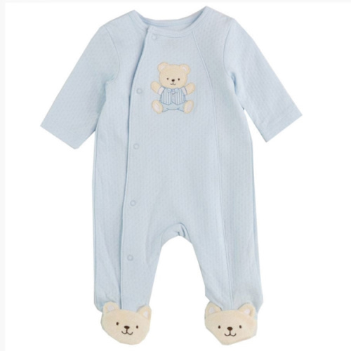 Teddy Bear Footie: Size Newborn
