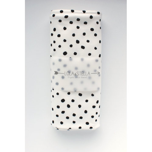 organic baby blanket // dots — Lola & Stella