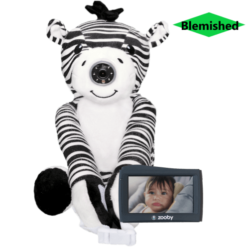 Semi-Blemished zooby® Baby Monitor | Ziggy Zebra