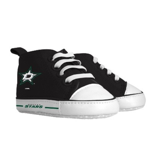 BabyFanatic Officially Licensed Unisex Prewalkers Baby Shoes - NHL Dallas Stars.