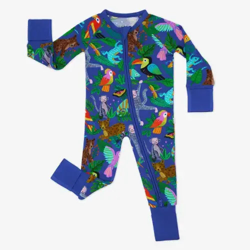 Jungle Jam Zippy | Little Sleepies, 0-3 months