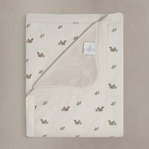 'Squirrel' - Cuddle Plush Infant Blanket