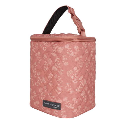 Modern Moments By Gerber Insulated Baby Bottle Bag, Pink