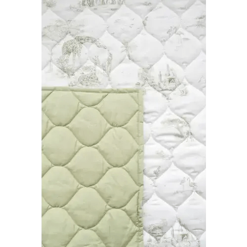 Safari Toile Quilted Playmat