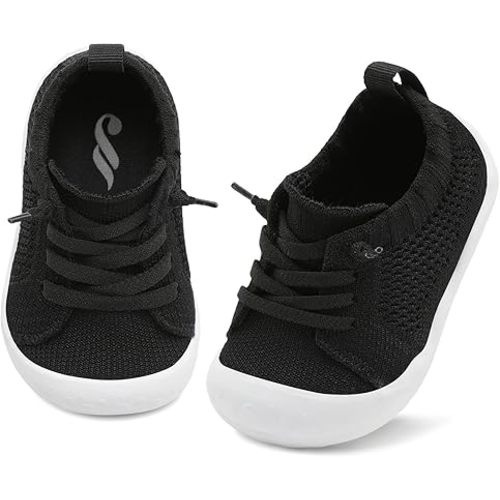 JIASUQI Baby Shoes for Toddler Boys Girls Sneakers Slip on Walking Shoes for Babies