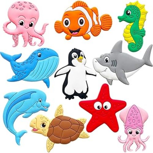 Toddler Fridge Magnets for Kids - Refrigerator Magnets for Toddlers 1-3 3-5 - Animal Magnets for Fridge Magnetic - Toddler Magnets for Refrigerator - Baby Magnet - Educational Magnets for Whiteboard