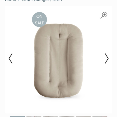 Snuggle Me Infant Lounger | Birch