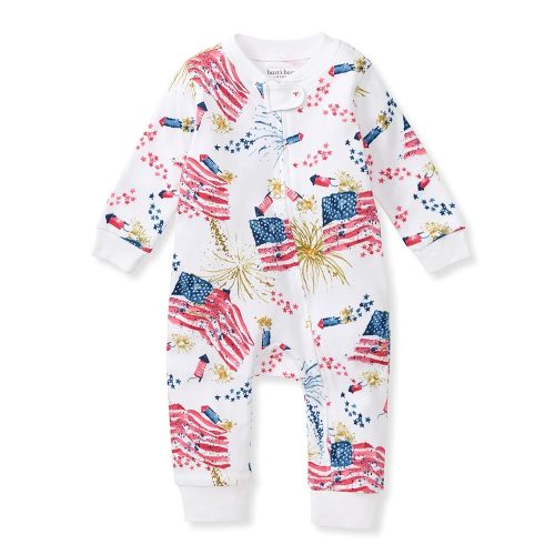 Burt's Bees Baby baby-boys Sleep and Play Pjs, 100% Organic Cotton One-piece Zip Front Footless Romper Jumpsuit Pajamas
