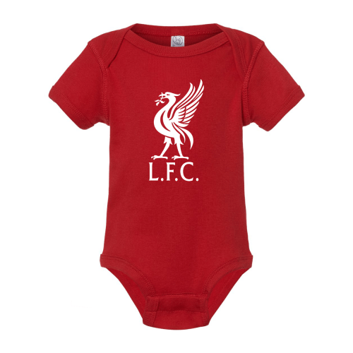 Baby Liverpool L.F.C. Soccer Romper Onesie