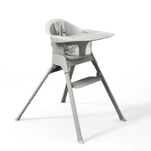 Olli 7-in-1 Convertible High Chair for Babies and Toddlers – Adjustable Height & Footrest, Dishwasher-Safe Tray, Compact Foldable Design for Easy Storage & Travel, Lightweight Yet Durable