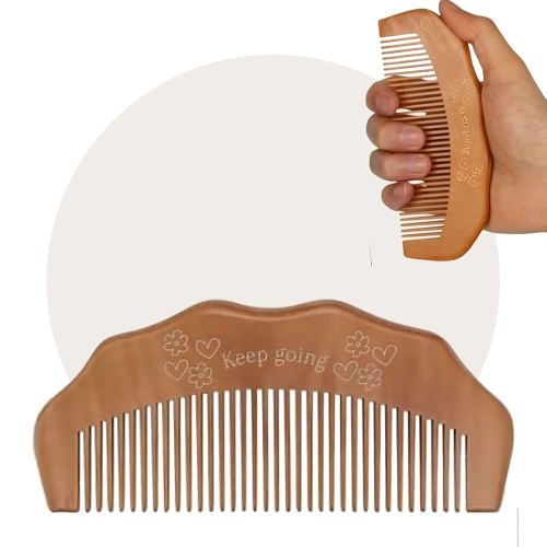 Natural Birthing Comb For Labor Pain Relief & Pregnancy Contraction - Wooden Labor Comb For Delivery Essentials