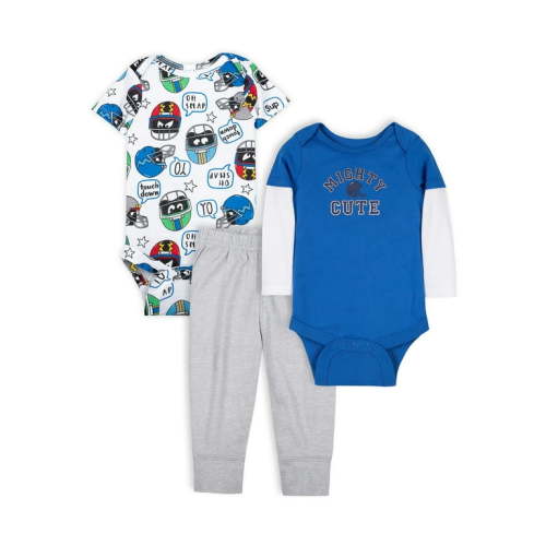 Little Star Baby Boy 3Pc Outfit Set, Size NB-24M