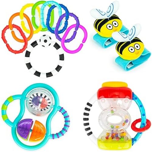 Baby's First Rattles Developmental Gift set for Newborns +